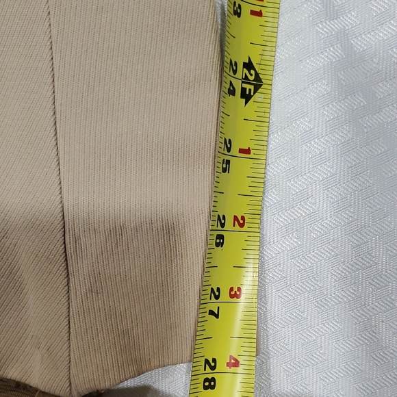 Equestrian Tan Boot Cut Flare Riding Pants Size 28 - Picture 8 of 14